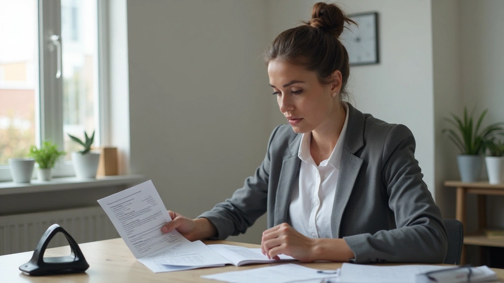 Espaço de trabalho profissional com planilha de orçamento